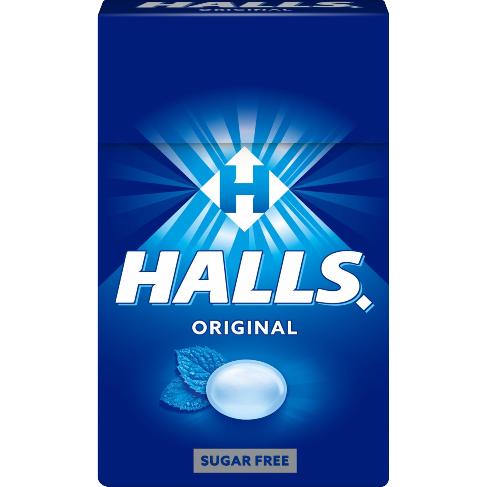 HALLS Καραμέλες Original Μενθόλη & Ευκάλυπτος 28g