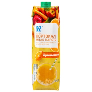ΑΒ | Χυμός Νέκταρ Πορτοκάλι Μήλο Καρότο 1lt