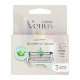 GILLETTE | Ανταλλακτικές Κεφαλές Venus 3 Τεμάχια