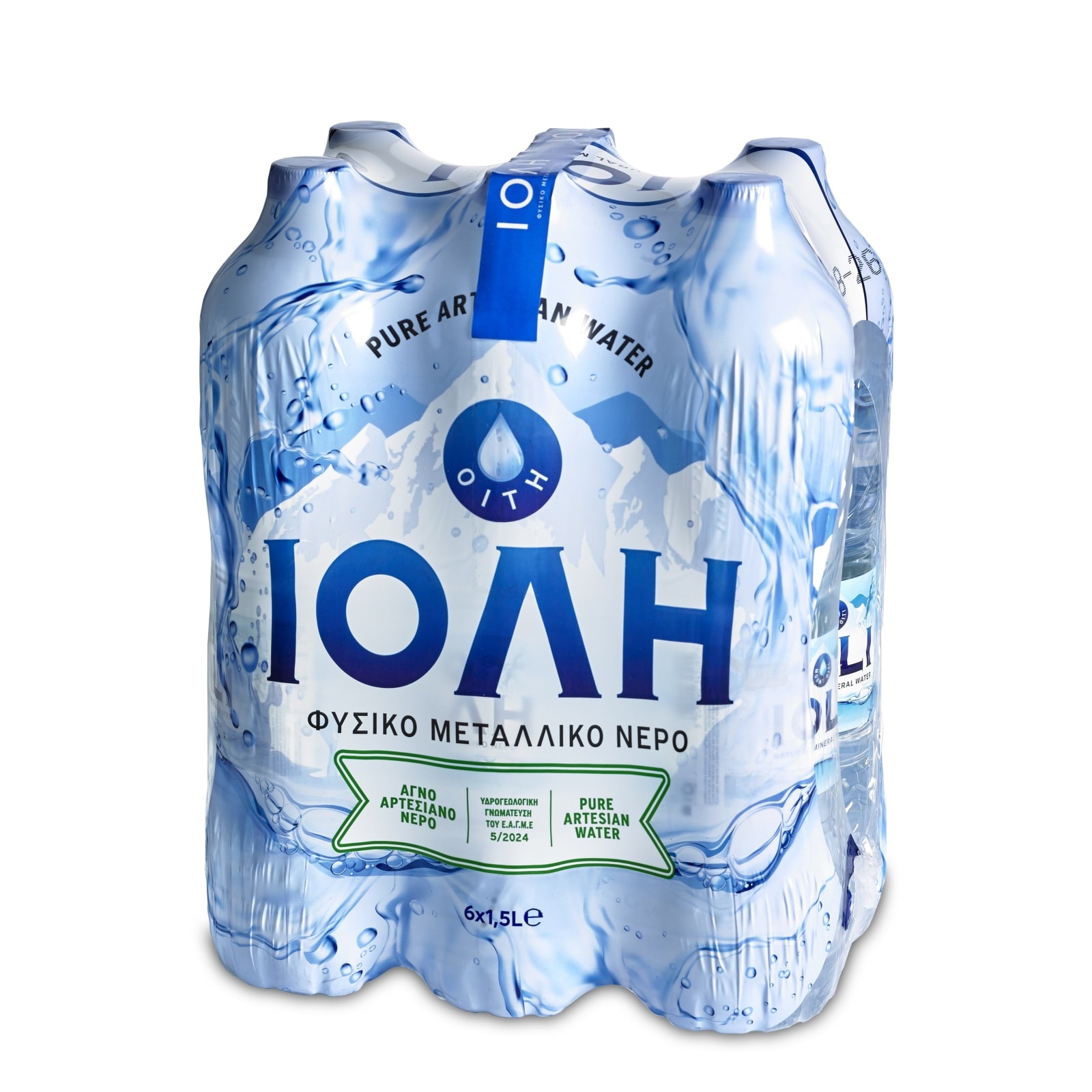 ΙΟΛΗ Νερό Φυσικό Μεταλλικό 6x1.5lt