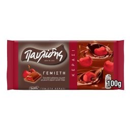 ΠΑΥΛΙΔΗΣ | Σοκολάτα Γάλακτος Κεράσι 100gr