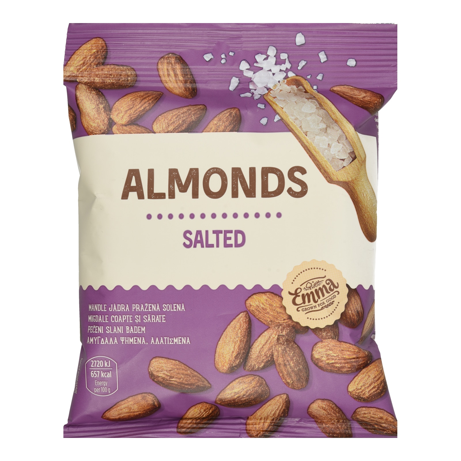 EMMA Αμύγδαλα Ψημένα και Αλατισμένα 150g