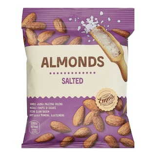 EMMA | Αμύγδαλα Ψημένα και Αλατισμένα 150g