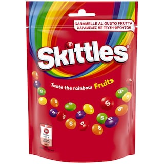 SKITTLES | Καραμέλες Φρούτων 136g