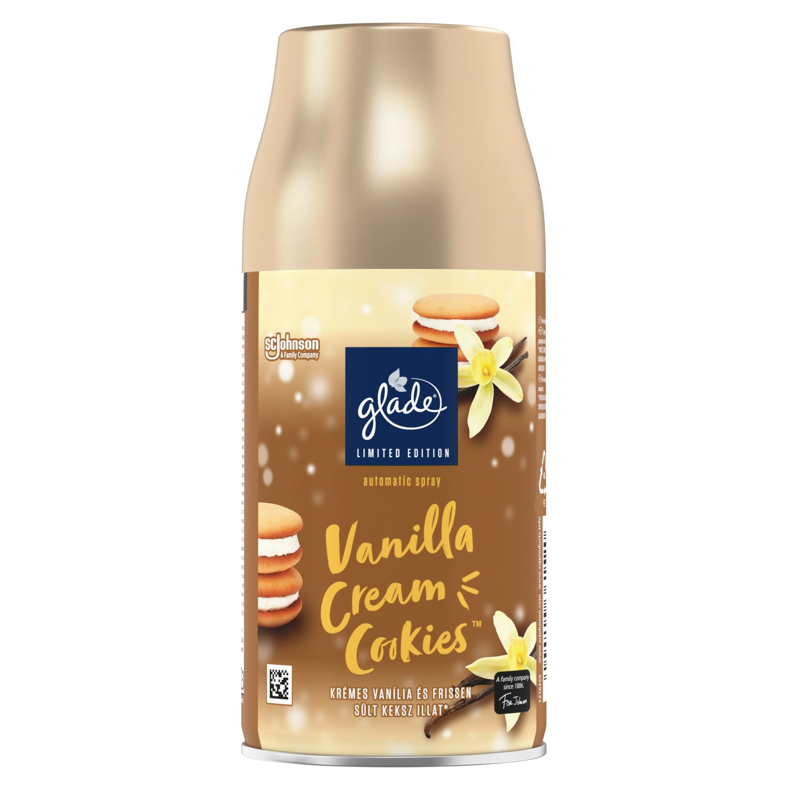 Αρωματικό Χώρου Αυτόματο Spray Vanilla Cream Cookies 1 Τεμάχιο