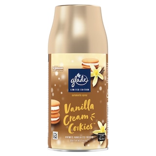 GLADE | Αρωματικό Χώρου Αυτόματο Spray Vanilla Cream Cookies 1 Τεμάχιο
