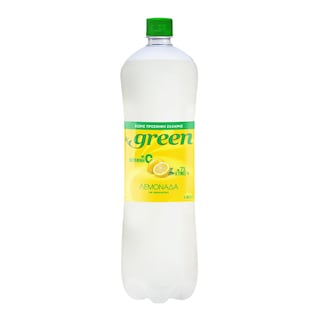 GREEN | Soft Drink Lemonade Stevia Carbonated Bottle 1.5lt