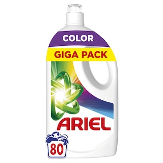ARIEL | Υγρό Πλυντηρίου Ρούχων Color 80 Μεζούρες