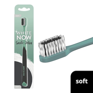 AIM | WHITE NOW | Οδοντόβουρτσα White Now Smile Detox Μαλακή 1 Τεμάχιο