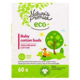 NATURE'S PROMISE | Μπατονέτες Baby 60 Τεμάχια