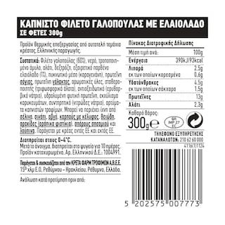 ΕΝ ΕΛΛΑΔΙ | Γαλοπούλα Καπνιστή Φέτες 300g