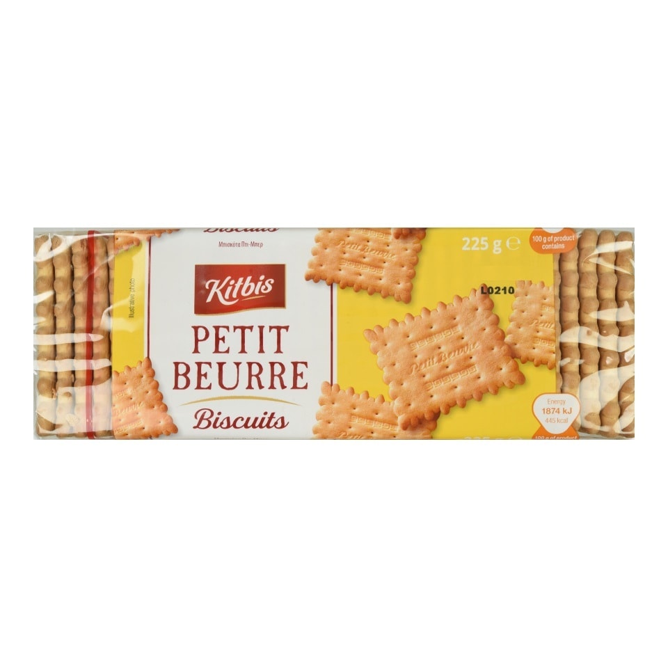 KITBIS Μπισκότα Πτι Μπερ 225g