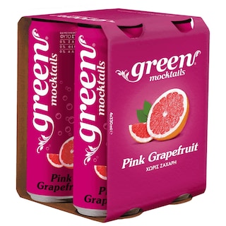 GREEN | Mocktail Pink Grapefruit 4x330ml