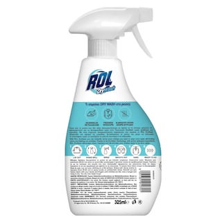 ROL | Spray Καθαρισμού Υφασμάτων DryWash Στεγνό Καθάρισμα 325ml