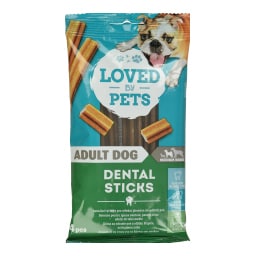 LOVED BY PETS | Snack Σκύλων Dental Sticks Μεσαίοι Σκύλοι 103g