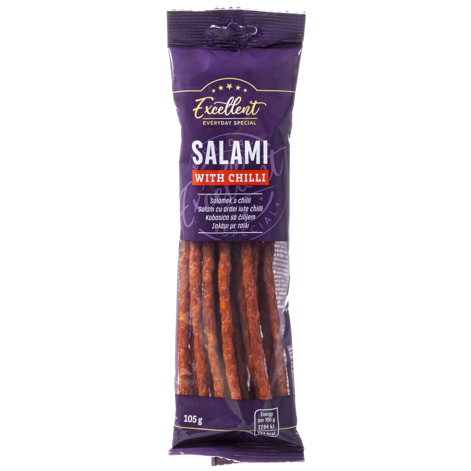 EXCELLENT Σαλάμι με Τσίλι 105g