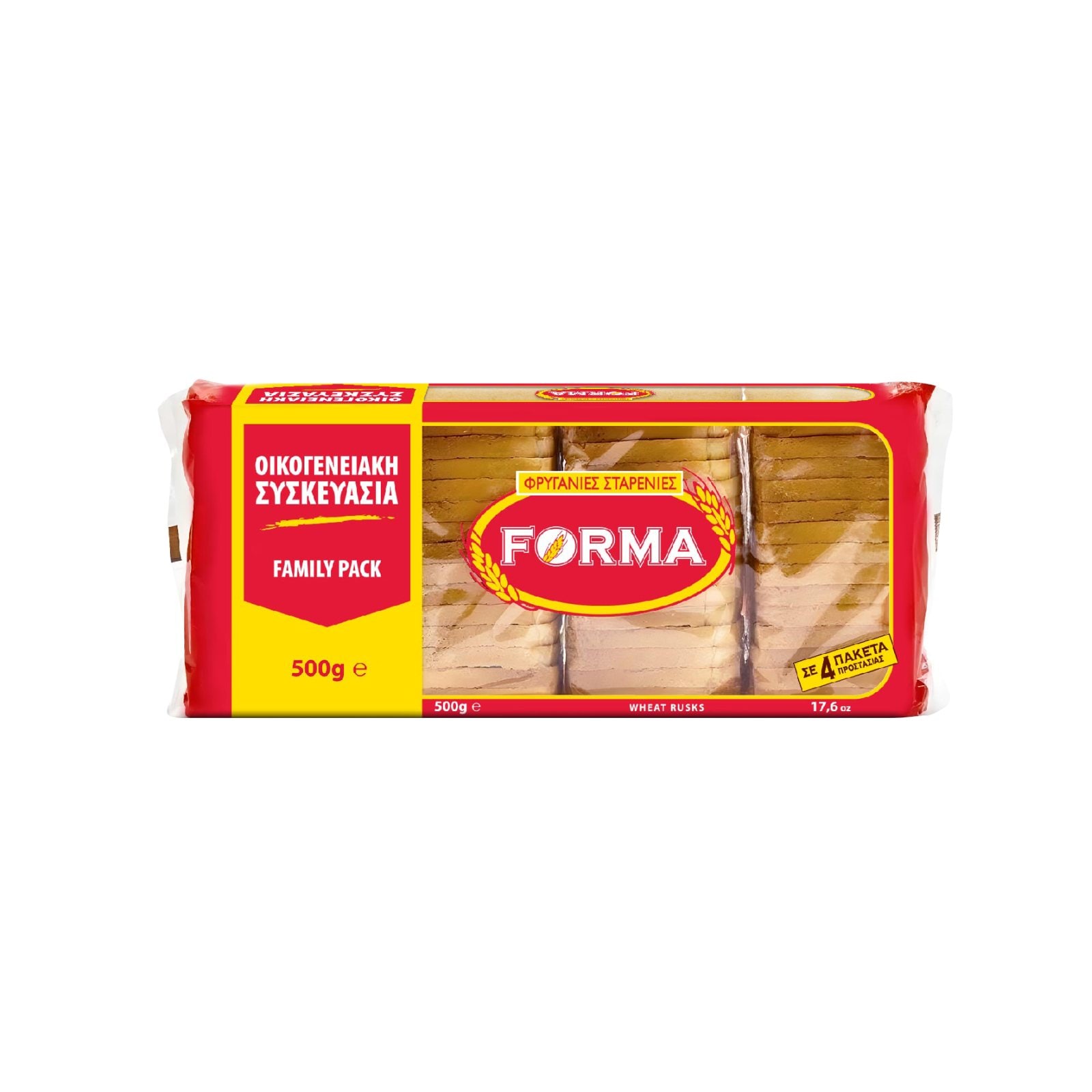 FORMA Φρυγανιές Σίτου 4x125g