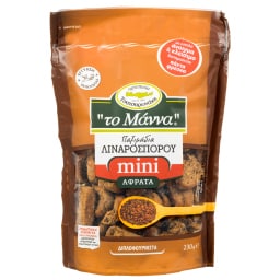 ΜΑΝΝΑ | Παξιμάδια Λιναρόσπορου Mini 230g