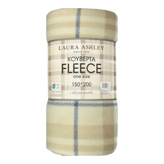 LAURA ASHLEY | Κουβέρτα Fleece 150x200cm 1 Τεμάχιο