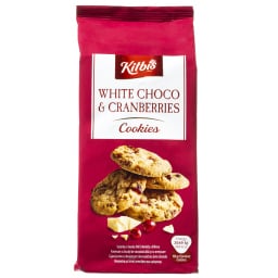 KITBIS | Μπισκότα Cookies Λευκή Σοκολάτα και Κράνμπερι 200gr