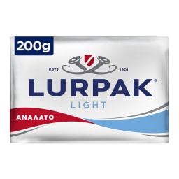 LURPAK | Butter Light Unsalted Reduced Fat 200g