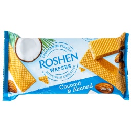 ROSHEN | Γκοφρέτα Καρύδα Αμύγδαλο 216g