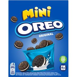 OREO | Μπισκότα Μίνι Γεμιστά Βανίλια 4x40g