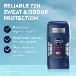 NIVEA | Αποσμητικό Stick Men Dry Impact 50ml