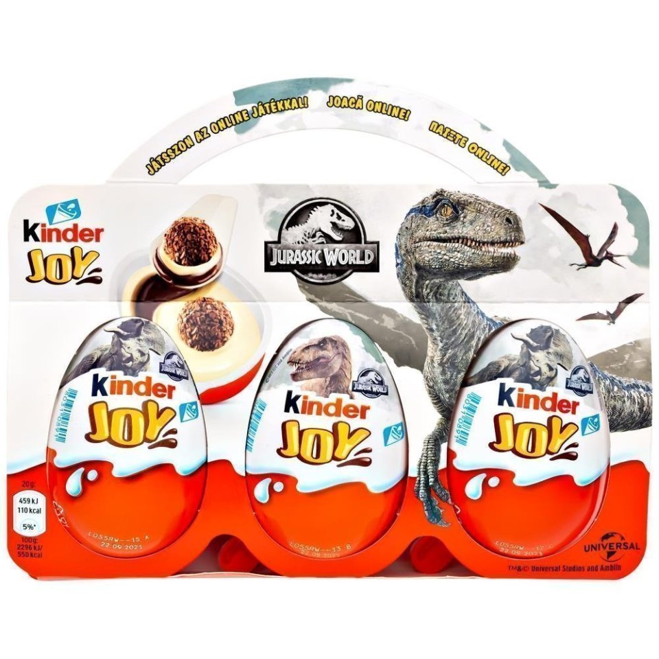 KINDER Σοκολάτα Kinder Joy 3x20g