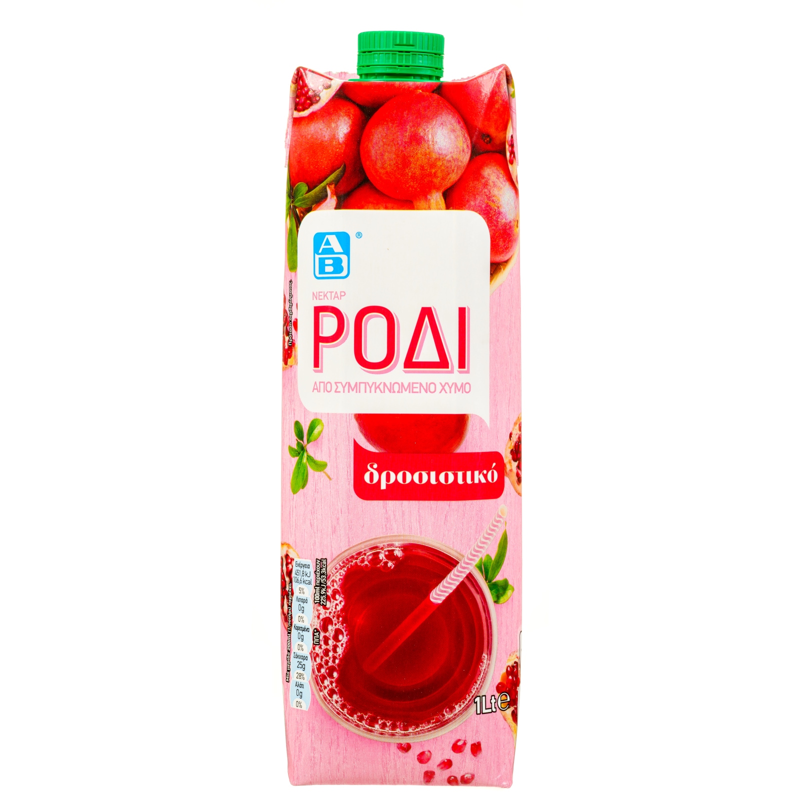 Χυμός Νέκταρ Ρόδι 1lt