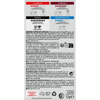 ILLY | Κάψουλες Καφέ Espresso Forte 10x5.7g