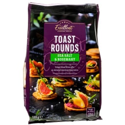 EXCELLENT | Κράκερς Αλάτι Δενδρολίβανο 125g