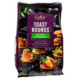 EXCELLENT | Κράκερς Αλάτι Δενδρολίβανο 125g