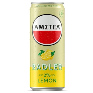 AMSTEL | RADLER | Μπύρα Radler Λεμόνι Κουτί 330ml