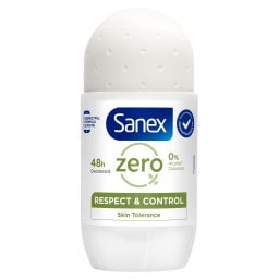SANEX | Deodorant Roll On Zero% Respect & Control 50ml