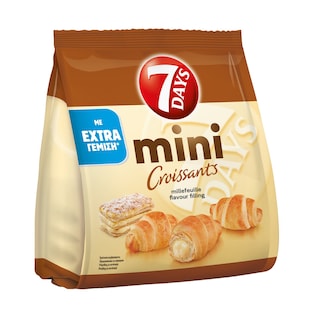 7DAYS | Κρουασάν Μίνι Μιλφέιγ 103g