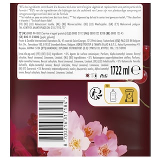 LENOR | Συμπυκνωμένο Μαλακτικό Ruby Jasmine 82 Μεζούρες