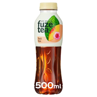 FUZE | Ice Tea Ροδάκινο Τριαντάφυλλο Χωρίς Ζάχαρη 500ml