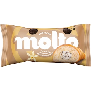 MOLTO | Κρουασάν Cream & Cookies Βανίλια 98g