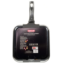 NEOFLAM | NEOFLAM GRILL PAN 24CM BLACK RED