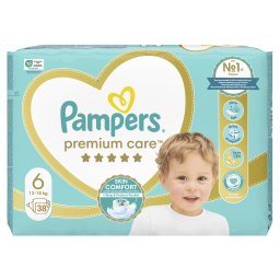 Πάνες Μωρού Premium Care Νο6 13kg+ 38 Τεμάχια