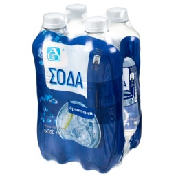 ΑΒ | Σόδα Φιάλη 4x500ml