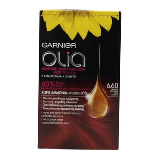 OLIA | OLIA HAIR DYE NO 6.60 INTENSE RED 60GR 1PCS