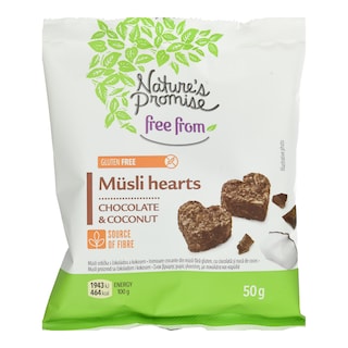 NATURE'S PROMISE | Σνακ Βρώμης Σοκολάτα Καρύδα Χωρίς Γλουτένη 50g