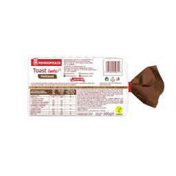 ΠΑΠΑΔΟΠΟΥΛΟΥ | Ψωμί Τοστ Γεύση2 Πολύσπορο Ολικής Άλεσης 380g