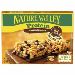 NATURE VALLEY | Cereal Bars Protein Peanut Chocolate 4x40g