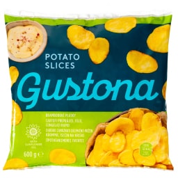 GUSTONA | Πατάτες Ροδέλα Προτηγανισμένες 600g