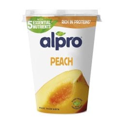 ALPRO | Φυτικό Επιδόρπιο Σόγιας Ροδάκινο Vegan 500g