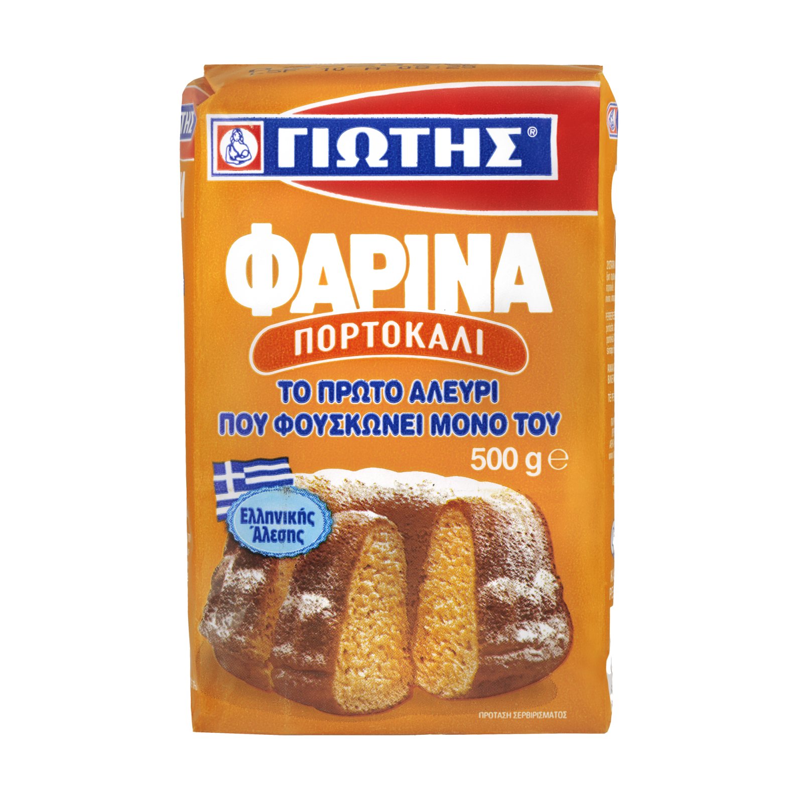 ΓΙΩΤΗΣ Φαρίνα Πορτοκάλι 500gr