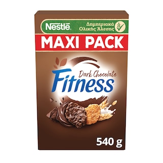 FITNESS | Δημητριακά Ολικής Άλεσης με Μαύρη Σοκολάτα 540g